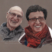 Portrait nach Foto, Pastellzeichnung, Auftragsarbeit, Portrait zeichnen, Zeichenauftrag